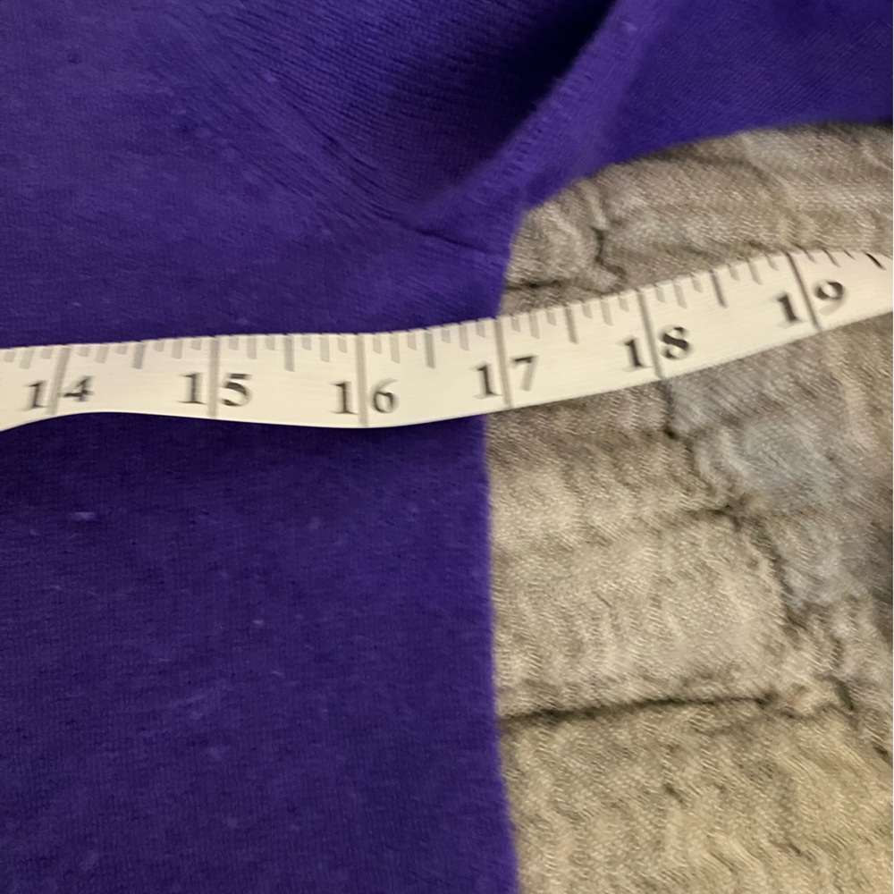 J. Crew Deep Purple Crewneck Sweater - Picture 4 of 5